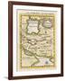 Map of Persia and Arabia-null-Framed Art Print