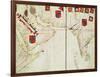 Map of Persia, Arabia and India, from an Atlas, 1571-Fernao Vaz Dourado-Framed Giclee Print