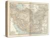 Map of Persia (Iran), Afghanistan and Baluchistan-Encyclopaedia Britannica-Stretched Canvas