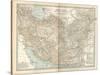 Map of Persia (Iran), Afghanistan and Baluchistan-Encyclopaedia Britannica-Stretched Canvas