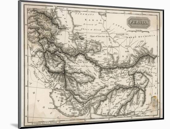 Map of Persia-null-Mounted Photographic Print