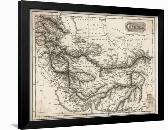 Map of Persia-null-Framed Photographic Print