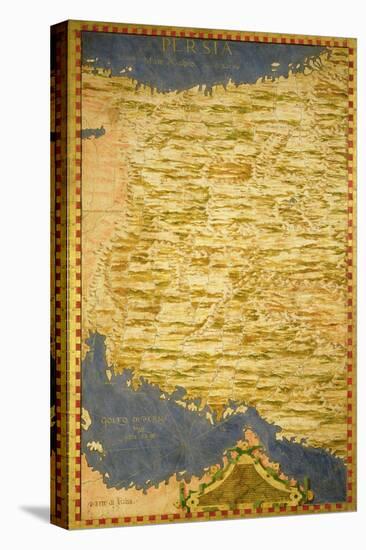 Map of Persia-Stefano Bonsignori-Stretched Canvas