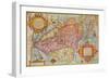 Map of Peru, c1599-Arnoldus Florentius-Framed Giclee Print