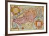 Map of Peru, c1599-Arnoldus Florentius-Framed Giclee Print