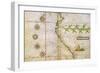 Map of Peru Coast, 1630-Science Source-Framed Giclee Print