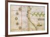 Map of Peru Coast, 1630-Science Source-Framed Giclee Print