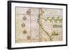 Map of Peru Coast, 1630-Science Source-Framed Giclee Print