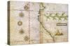 Map of Peru Coast, 1630-Science Source-Stretched Canvas