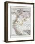 Map of Peru Ecuador Venezuela and Columbia 1899-null-Framed Giclee Print