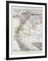 Map of Peru Ecuador Venezuela and Columbia 1899-null-Framed Giclee Print