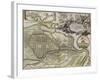 Map of Petersburg (Saint Petersburg Master Pla)-Jean-Baptiste Alexandre Le Blond-Framed Giclee Print