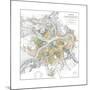 Map of Petersburg-null-Mounted Premium Giclee Print