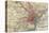 Map of Philadelphia (C. 1900), Maps-Encyclopaedia Britannica-Stretched Canvas