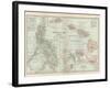 Map of Philippine Islands and Hawaii. Insets of Manila and Vicinity and Honolulu and Pearl Harbor-Encyclopaedia Britannica-Framed Art Print