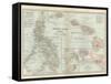 Map of Philippine Islands and Hawaii. Insets of Manila and Vicinity and Honolulu and Pearl Harbor-Encyclopaedia Britannica-Framed Stretched Canvas