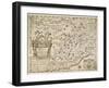 Map of Piedmont and Western Liguria Region-Giovanni Battista Cassini-Framed Giclee Print