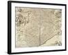 Map of Piedmont from Theatrum Statuum Regie Celestitudini Sabaudia Ducis-null-Framed Giclee Print