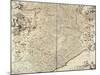 Map of Piedmont from Theatrum Statuum Regie Celestitudini Sabaudia Ducis-null-Mounted Giclee Print