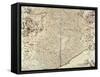 Map of Piedmont from Theatrum Statuum Regie Celestitudini Sabaudia Ducis-null-Framed Stretched Canvas