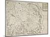 Map of Piedmont Region, Venice, 1567-null-Mounted Giclee Print