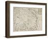 Map of Piedmont Region, Venice, 1567-null-Framed Premium Giclee Print