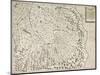 Map of Piedmont Region, Venice, 1567-null-Mounted Premium Giclee Print