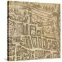 Map of Pisa, 1595-null-Stretched Canvas