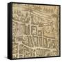 Map of Pisa, 1595-null-Framed Stretched Canvas