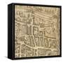 Map of Pisa, 1595-null-Framed Stretched Canvas