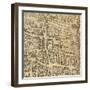 Map of Pisa, 1595-null-Framed Premium Giclee Print