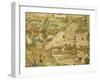 Map of Plon from Civitates Orbis Terrarum-null-Framed Giclee Print