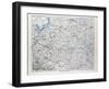 Map of Poland Belarus and Ukraine 1899-null-Framed Giclee Print