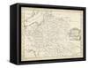 Map of Poland-T. Jeffreys-Framed Stretched Canvas