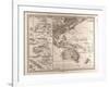 Map of Polynesia and Oceania, 1872-null-Framed Giclee Print