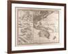 Map of Polynesia and Oceania, 1872-null-Framed Giclee Print