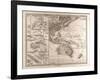 Map of Polynesia and Oceania, 1872-null-Framed Giclee Print