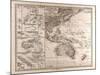 Map of Polynesia and Oceania, 1872-null-Mounted Giclee Print