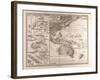 Map of Polynesia and Oceania, 1872-null-Framed Giclee Print