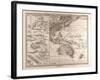 Map of Polynesia and Oceania, 1872-null-Framed Giclee Print