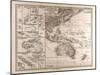 Map of Polynesia and Oceania, 1872-null-Mounted Giclee Print