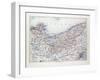 Map of Pommern Mecklenburg-Vorpommern (Germany) and North West Poland 1899-null-Framed Giclee Print