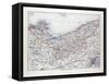 Map of Pommern Mecklenburg-Vorpommern (Germany) and North West Poland 1899-null-Framed Stretched Canvas