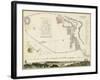 Map of Pompeii-T.E. Nicholson-Framed Art Print