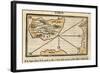 Map of Porto Santo, Madeira, 1528-null-Framed Giclee Print