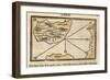 Map of Porto Santo, Madeira, 1528-null-Framed Giclee Print