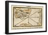 Map of Porto Santo, Madeira, 1528-null-Framed Giclee Print