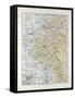 Map of Posen (Poznan) Poland, 1899-null-Framed Stretched Canvas