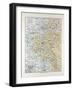 Map of Posen (Poznan) Poland, 1899-null-Framed Giclee Print