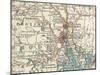 Map of Providence (C. 1900), Maps-Encyclopaedia Britannica-Mounted Art Print